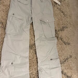 Women’s UO Light Gray Cargo Pants